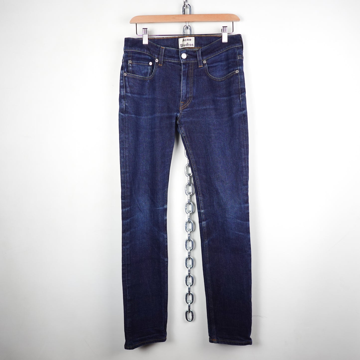 Acne Studios Blue Straight Denim - Size 31