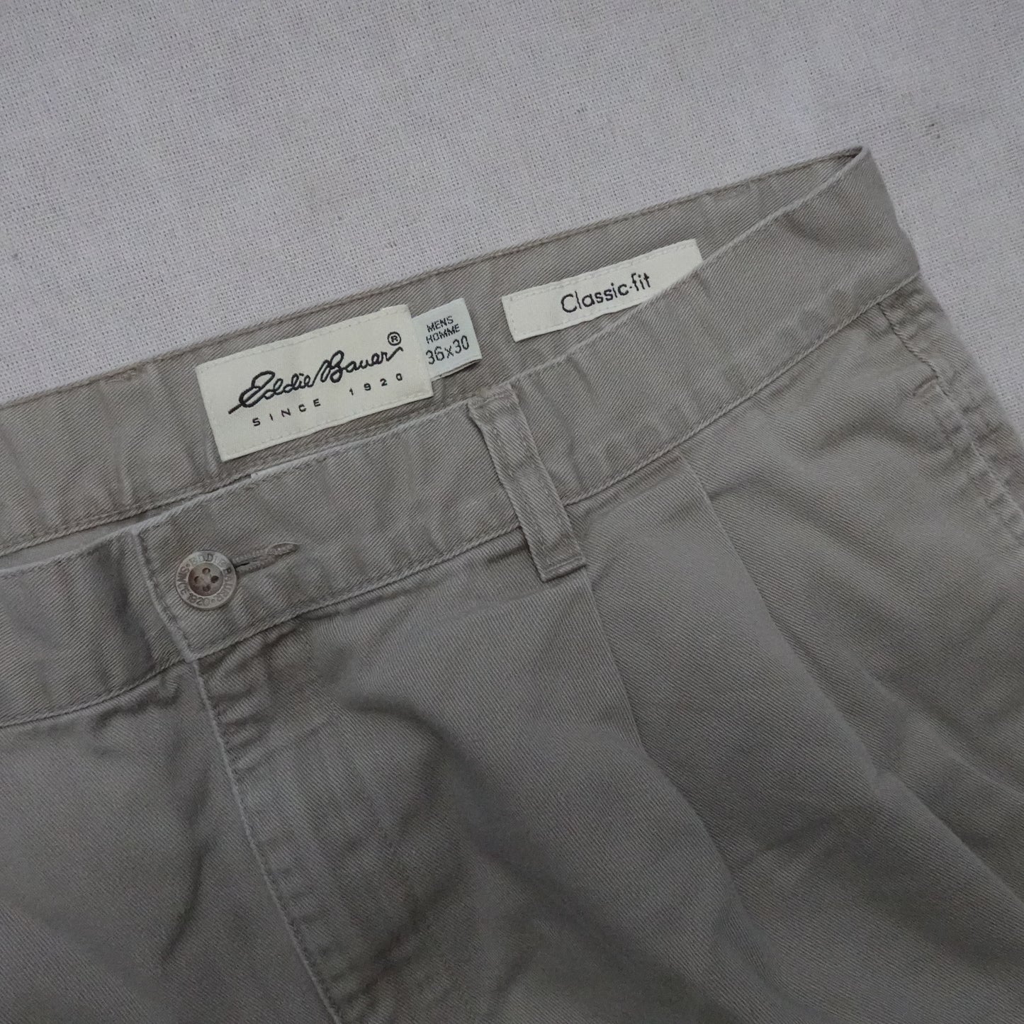 Vintage Eddie Bauer Khakis - Size 34