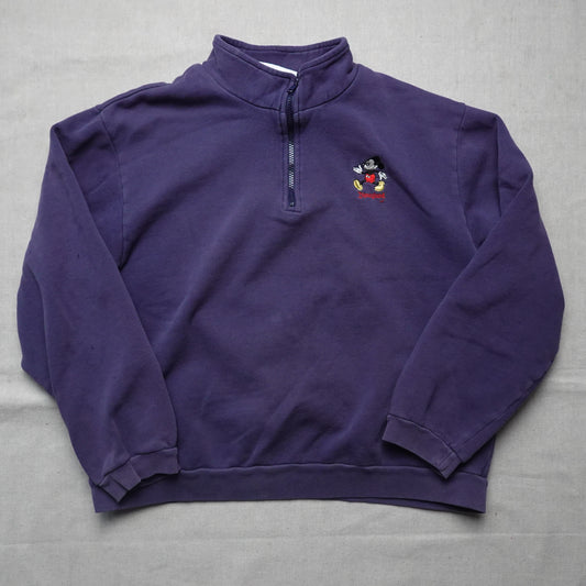 Disneyland 1/4 Zip Sweater - Size M