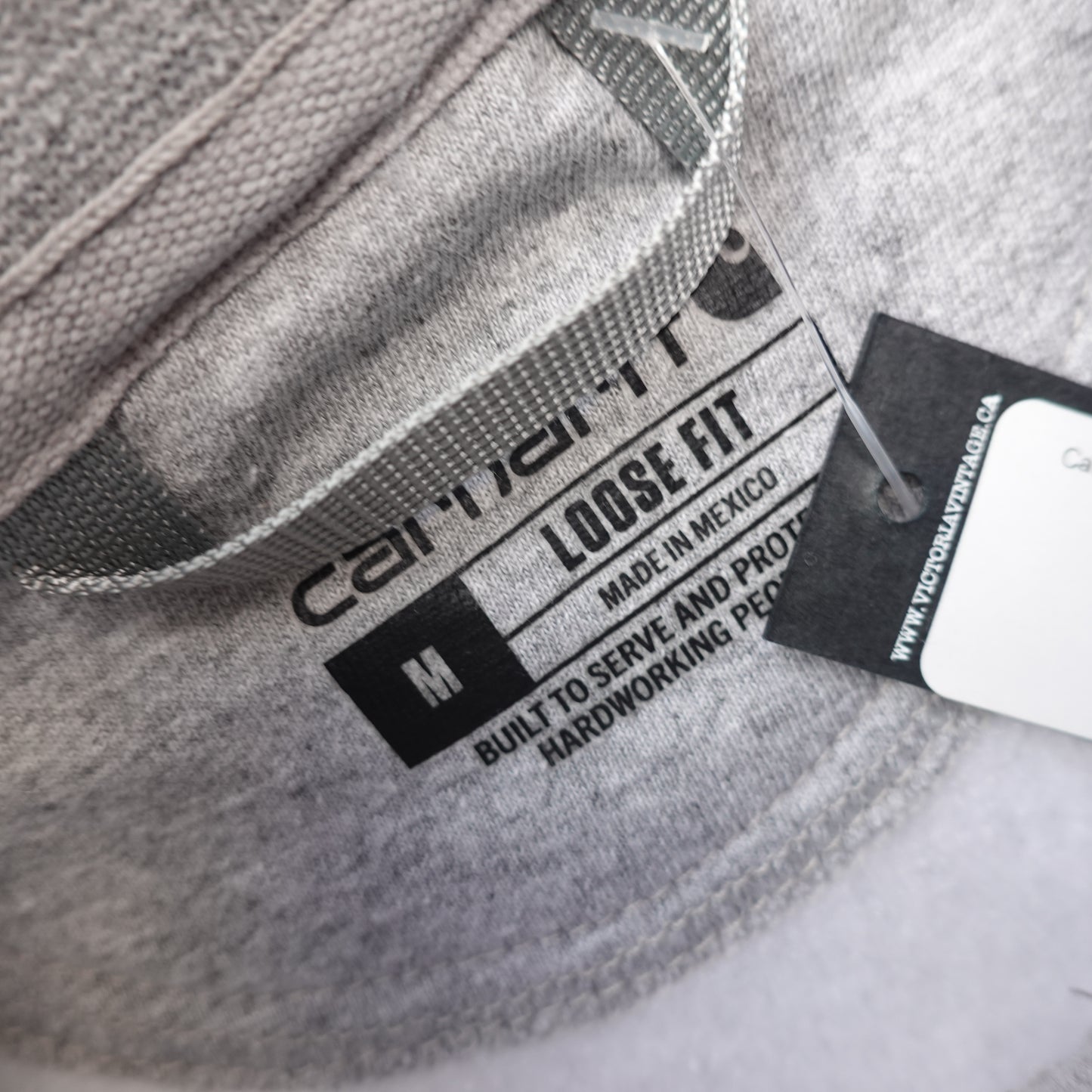 Carhartt Grey Loose Fit Crewneck - Size M