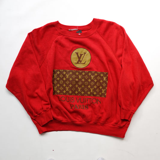 1980s Louis Vuitton Bootleg Sweater - Size M