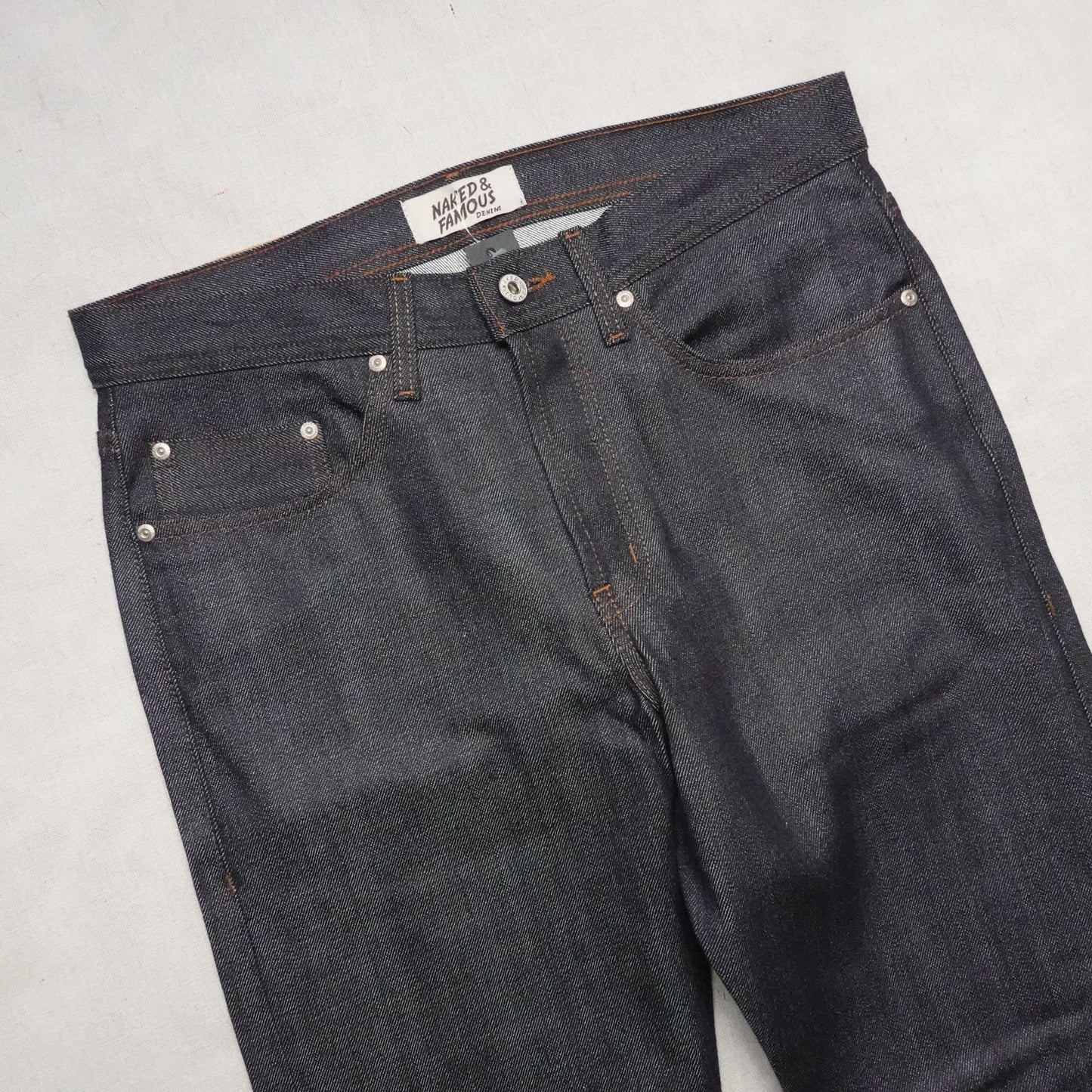 Naked & Famous Stretch Selvedge Pant - Size 32