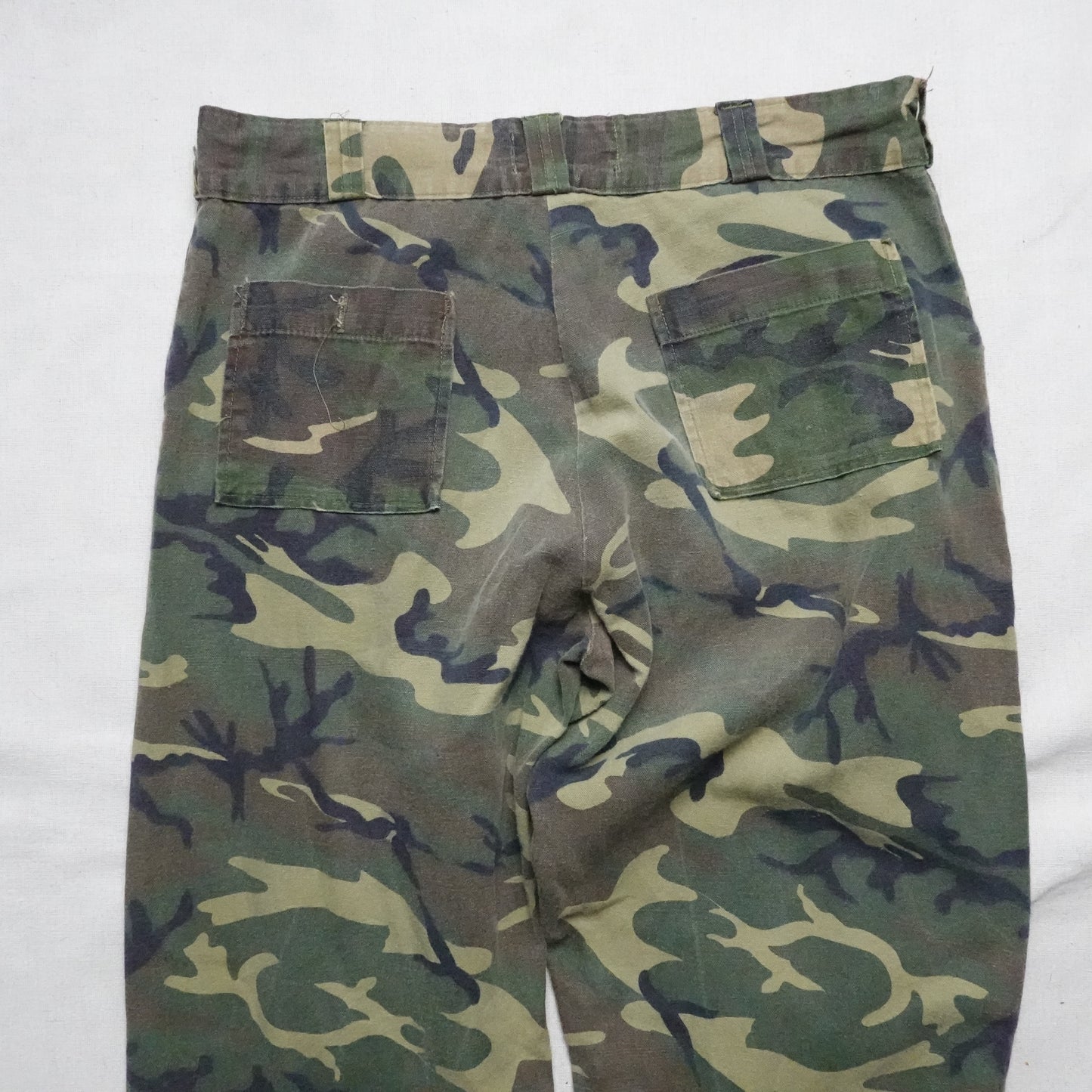 Vintage Camo Fatigue Pants - Size 36