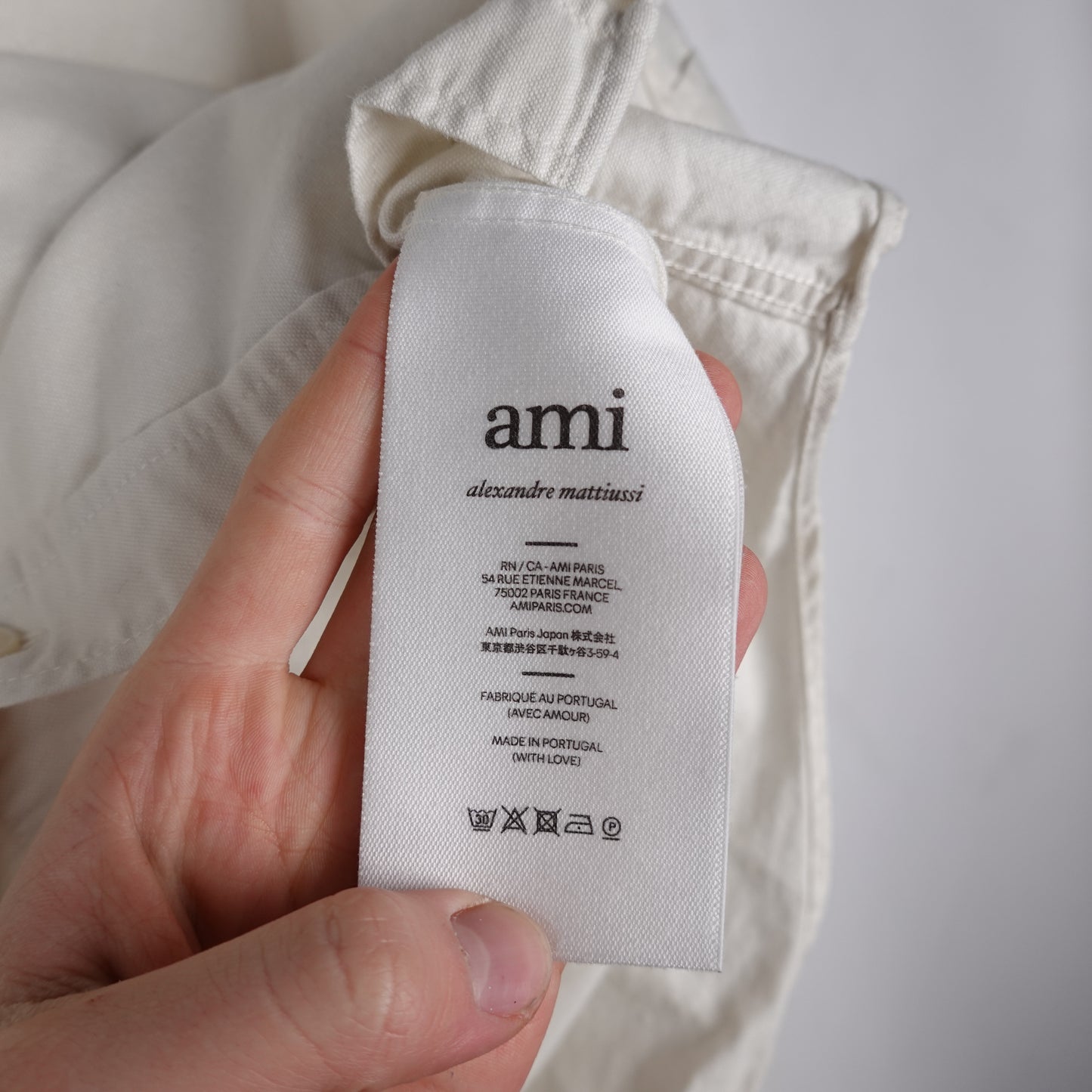 AMI Paris SS Button Up - Size S