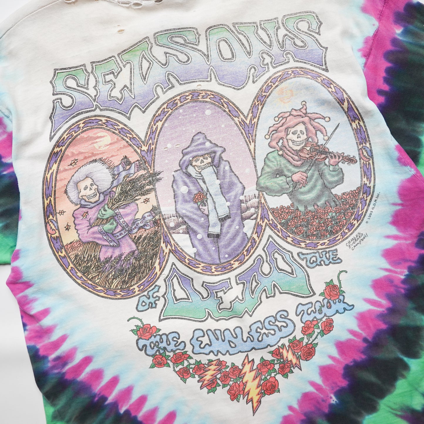 1993 Grateful Dead Tee - Size L