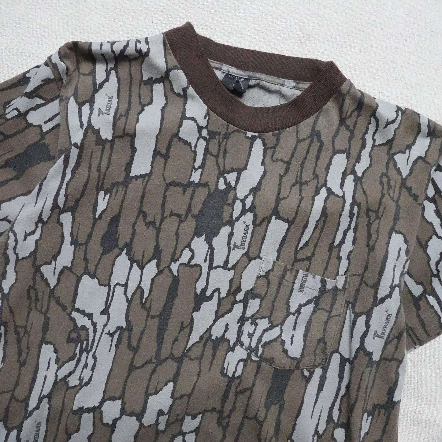 Vintage Camo Pocket Tee - Size M