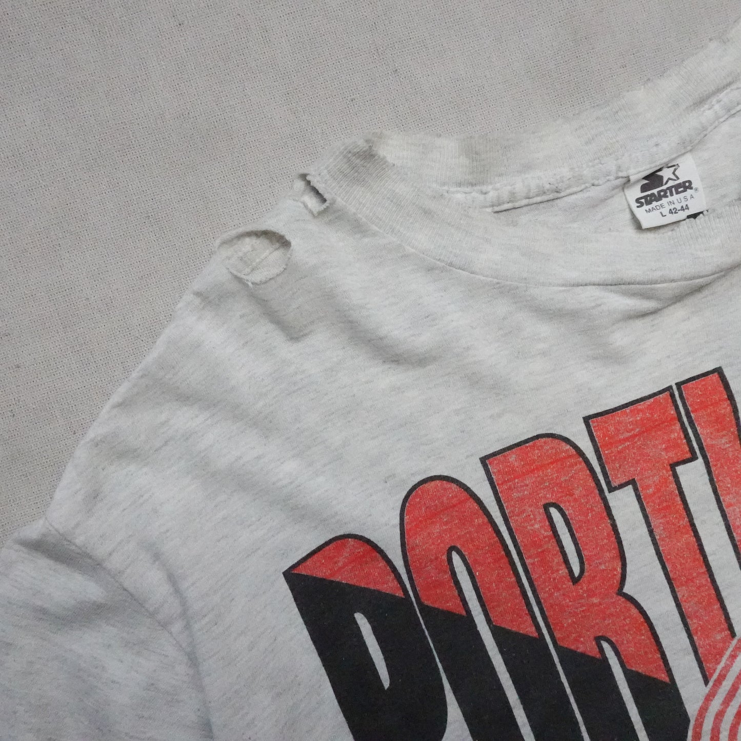 1990s Trailblazers Starter Tee - Size L