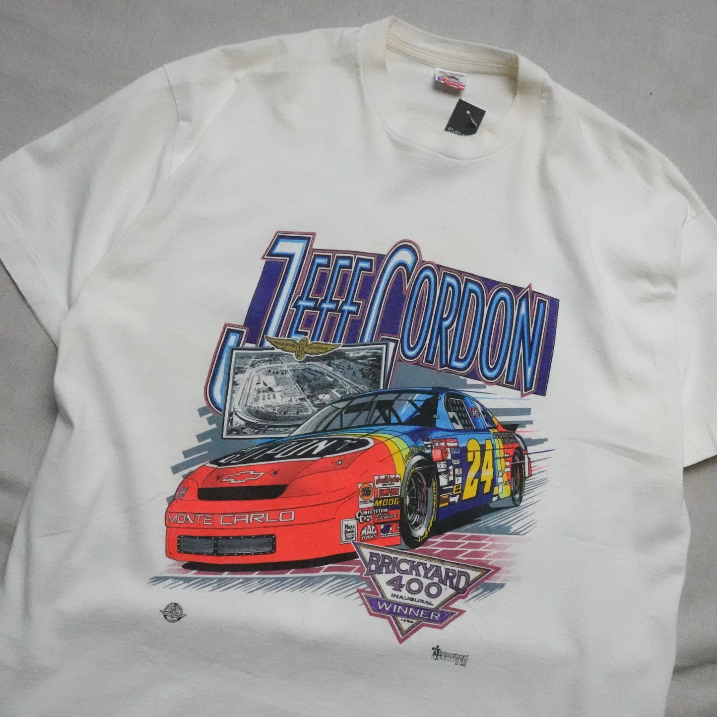 1995 Brickyard 400 Racing Tee - Size L