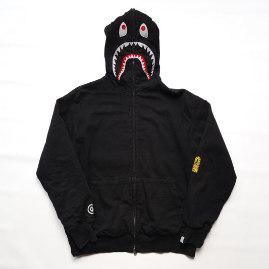 OG Bape Thermal Full Zip Hoodie - Size L