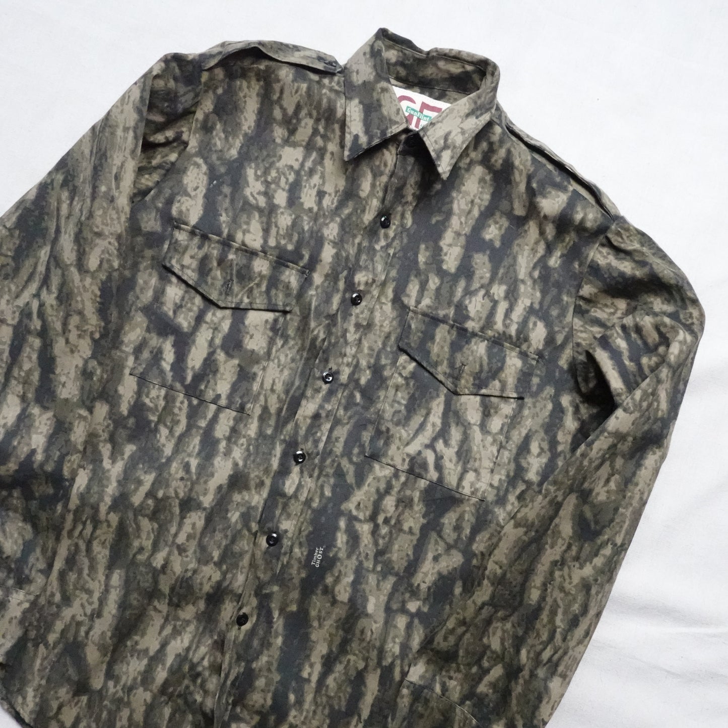 Vintage Bark Camo Button Up - Size XL