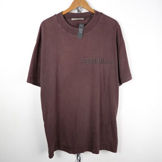 FOG Essentials Brown Logo Tee - Size XL