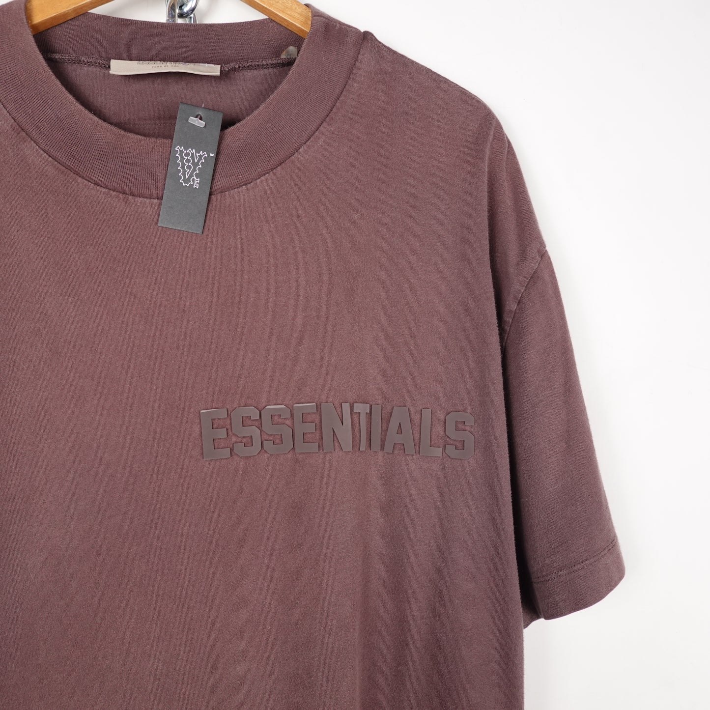 FOG Essentials Brown Logo Tee - Size XL