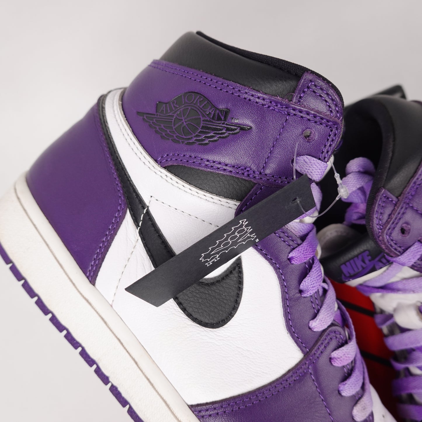 Jordan 1 Court Purple - Size 10.5