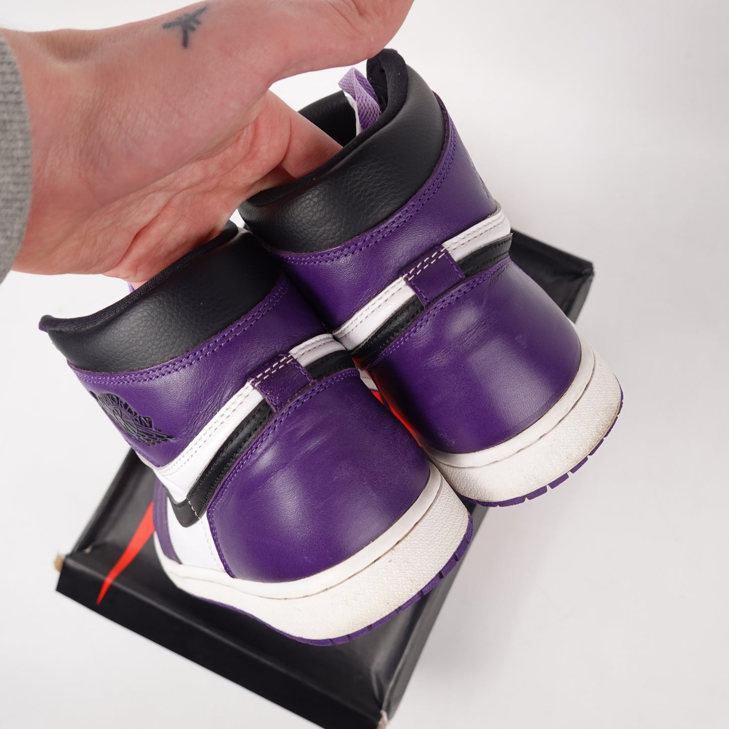 Jordan 1 Court Purple - Size 10.5