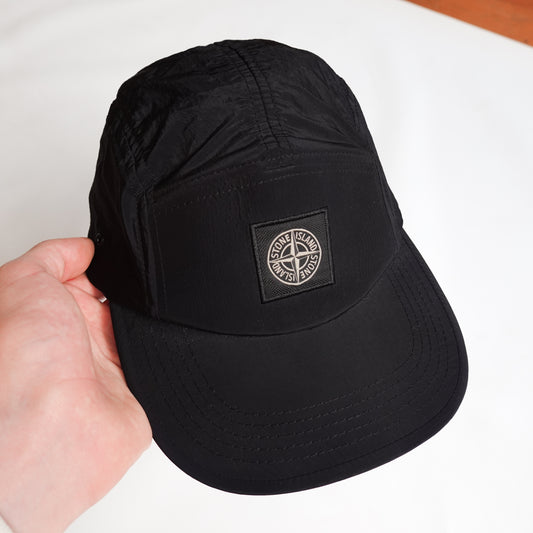 Stone Island 5 Panel Nylon Hat