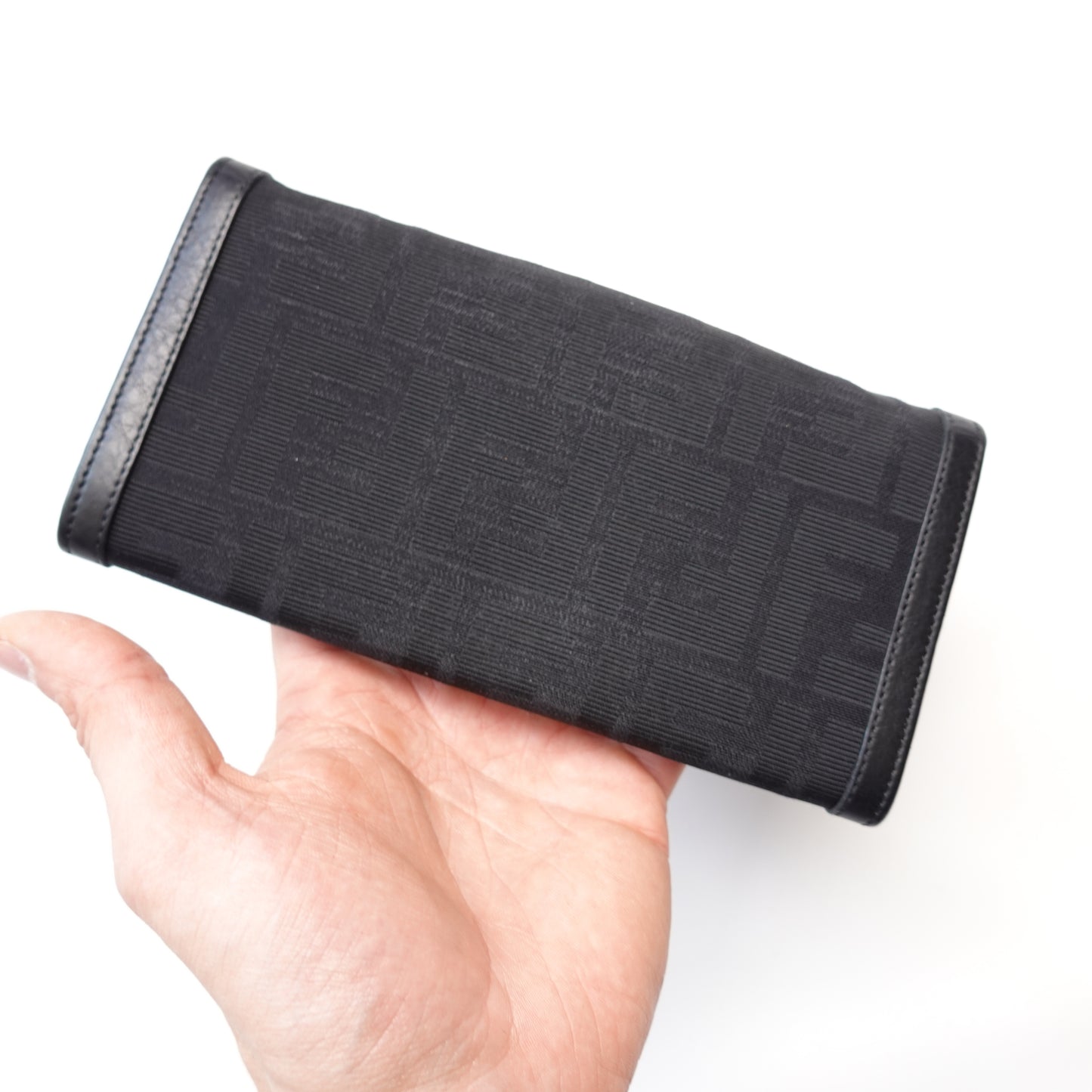 Fendi Long Canvas Wallet