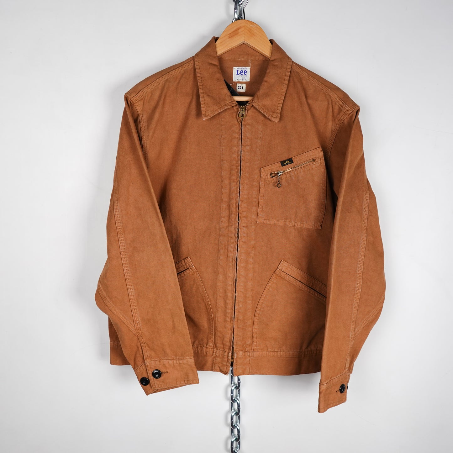 Vintage Union Made Lee Japan Canvas Jacket - Size L