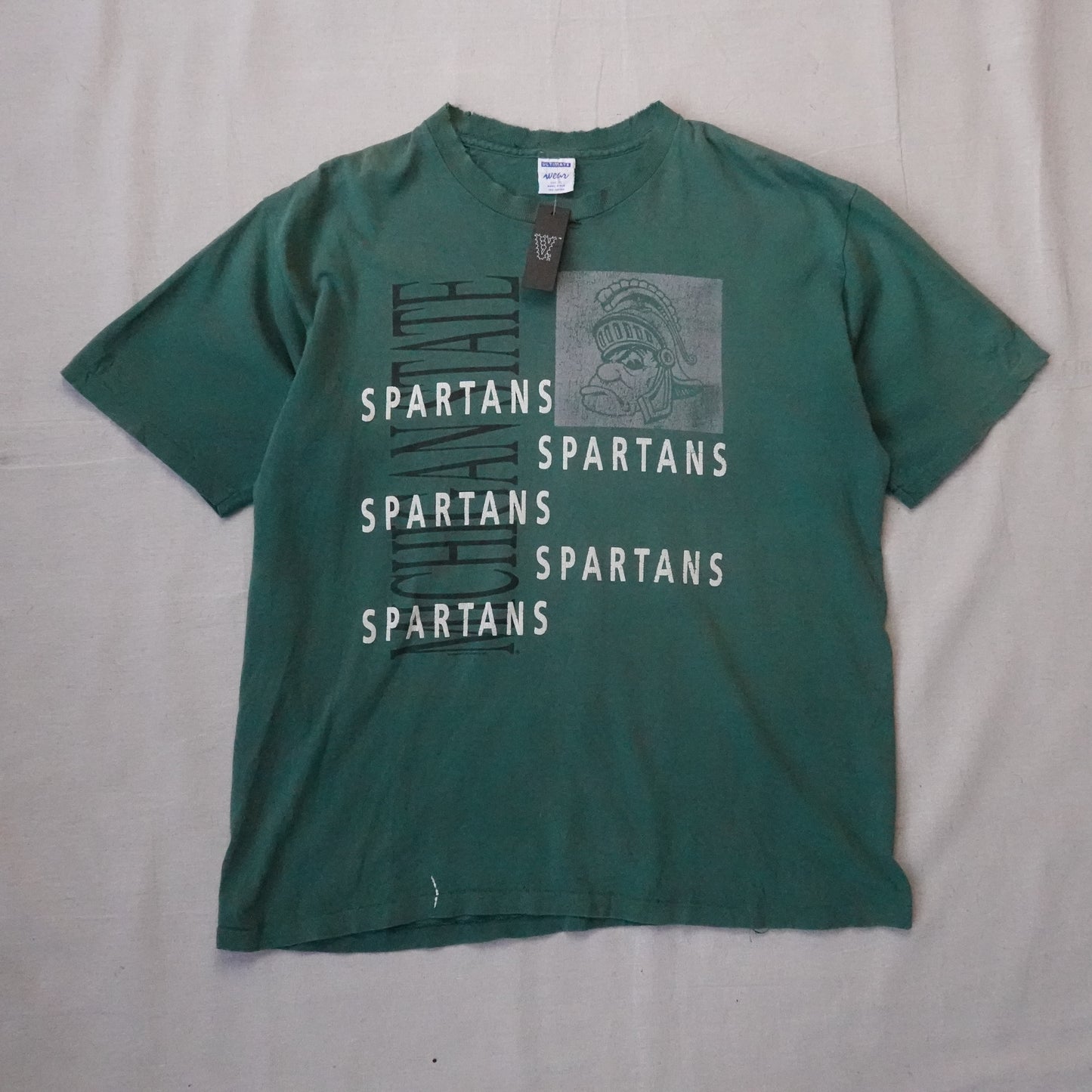 Vintage Michigan Spartans Tee - Size XL