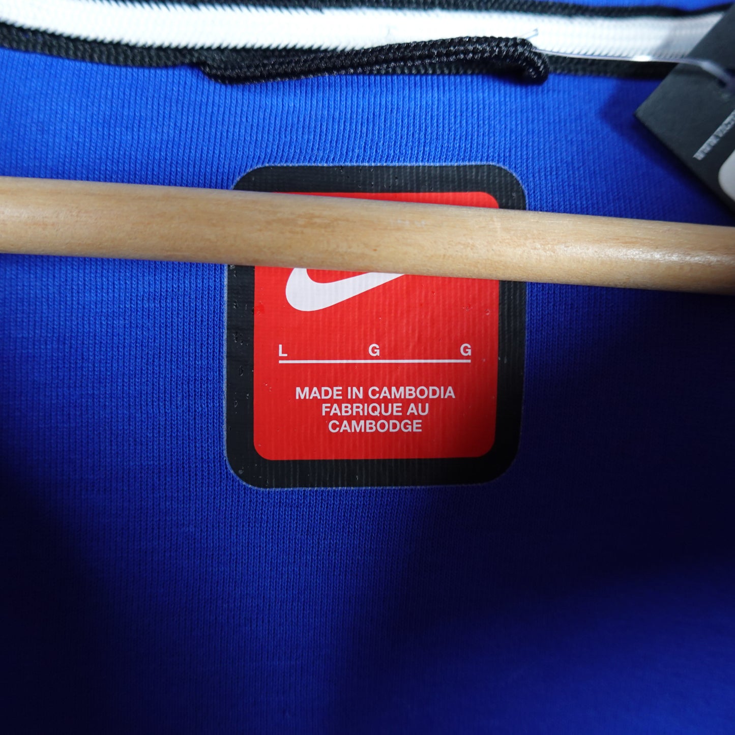 Nike Blue Tech Fleece Hoodie - Size L