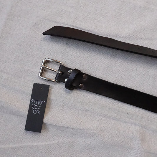 CDG Leather Belt - Size 34