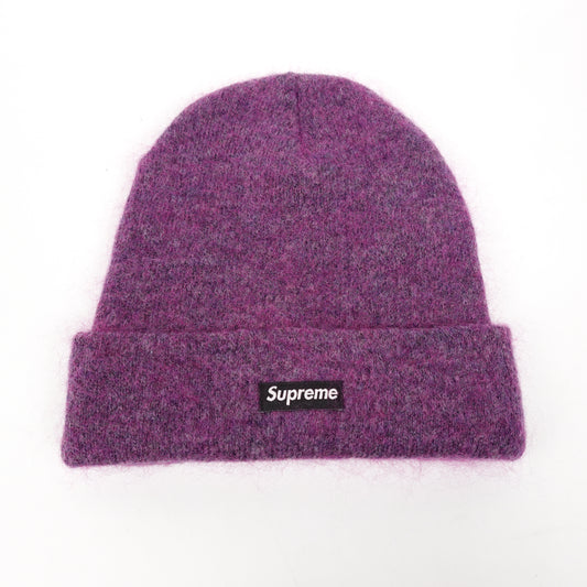 FW24 Supreme Wool/Mohair Plum Beanie