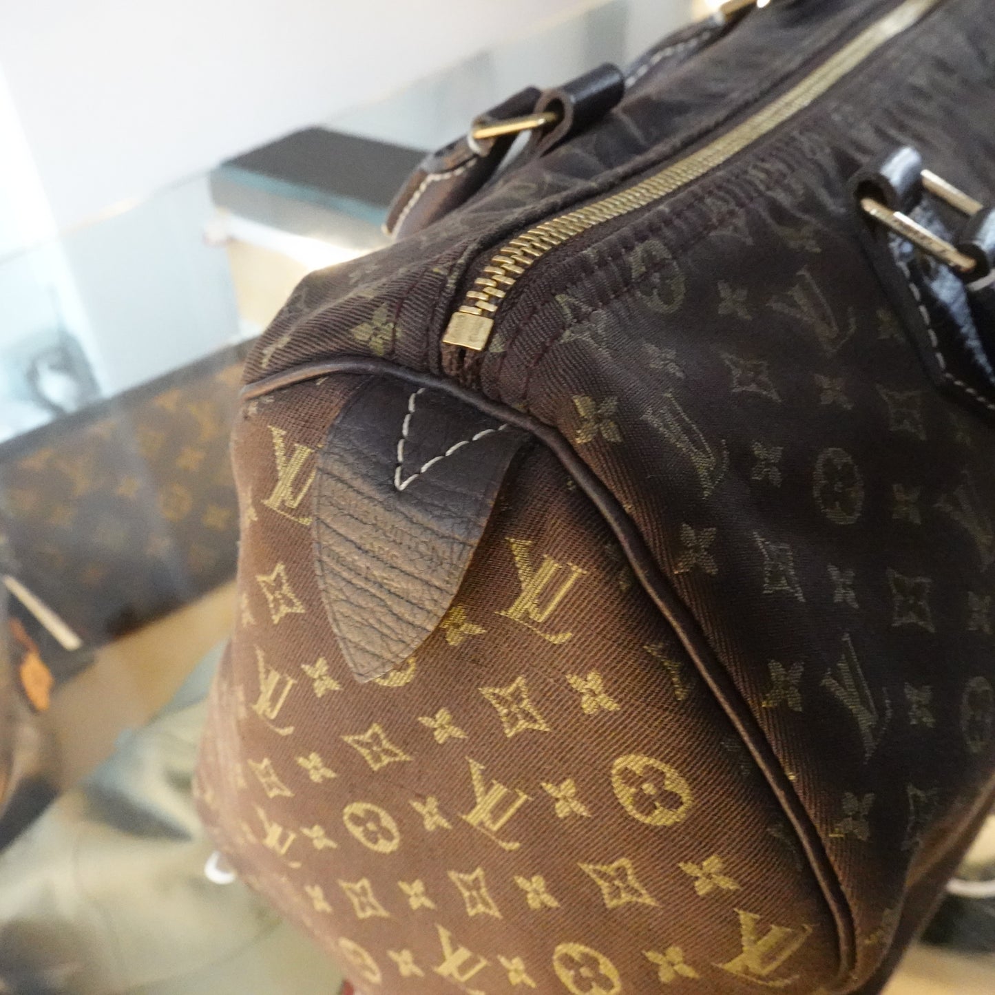 Louis Vuitton Mini Lin Speedy 30