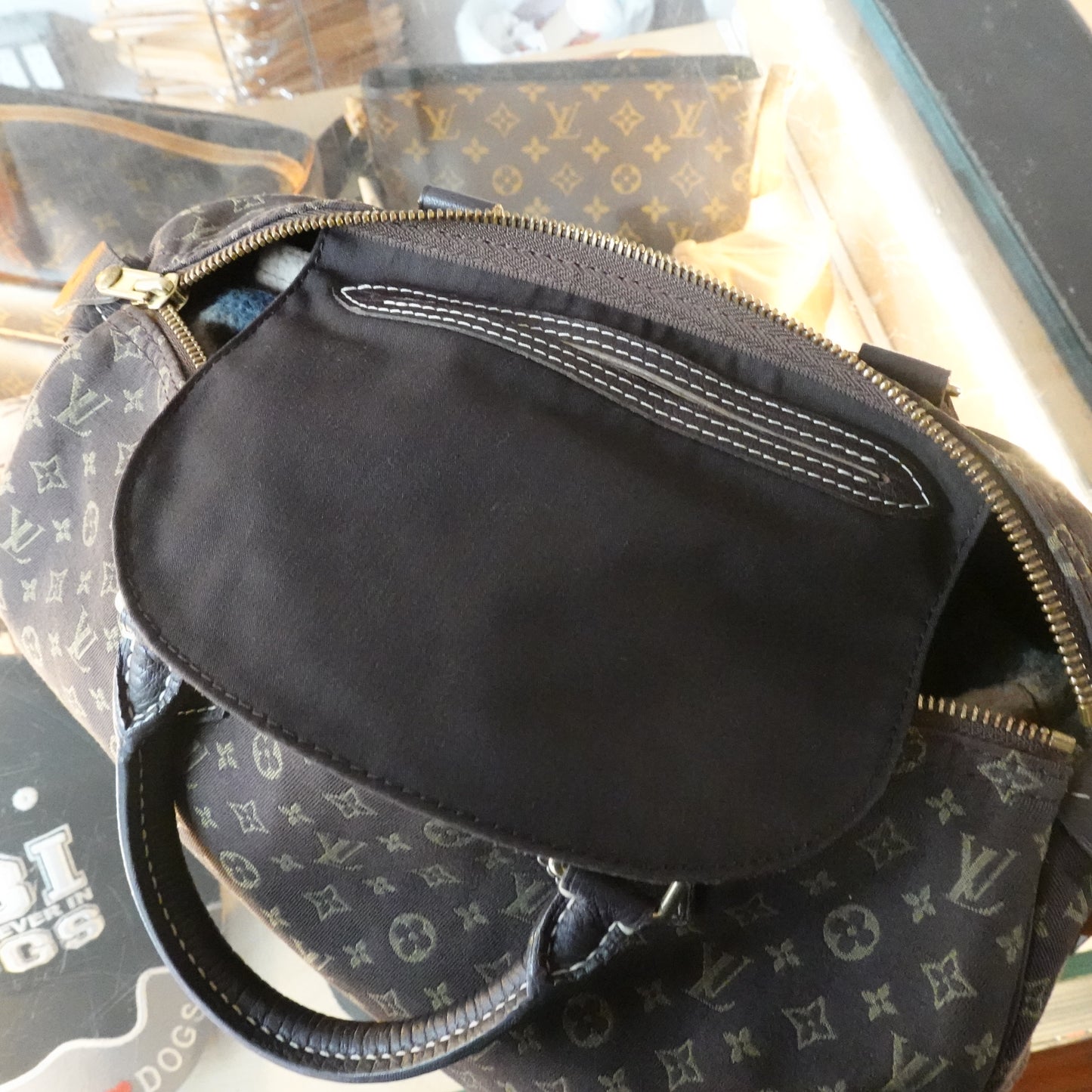 Louis Vuitton Mini Lin Speedy 30