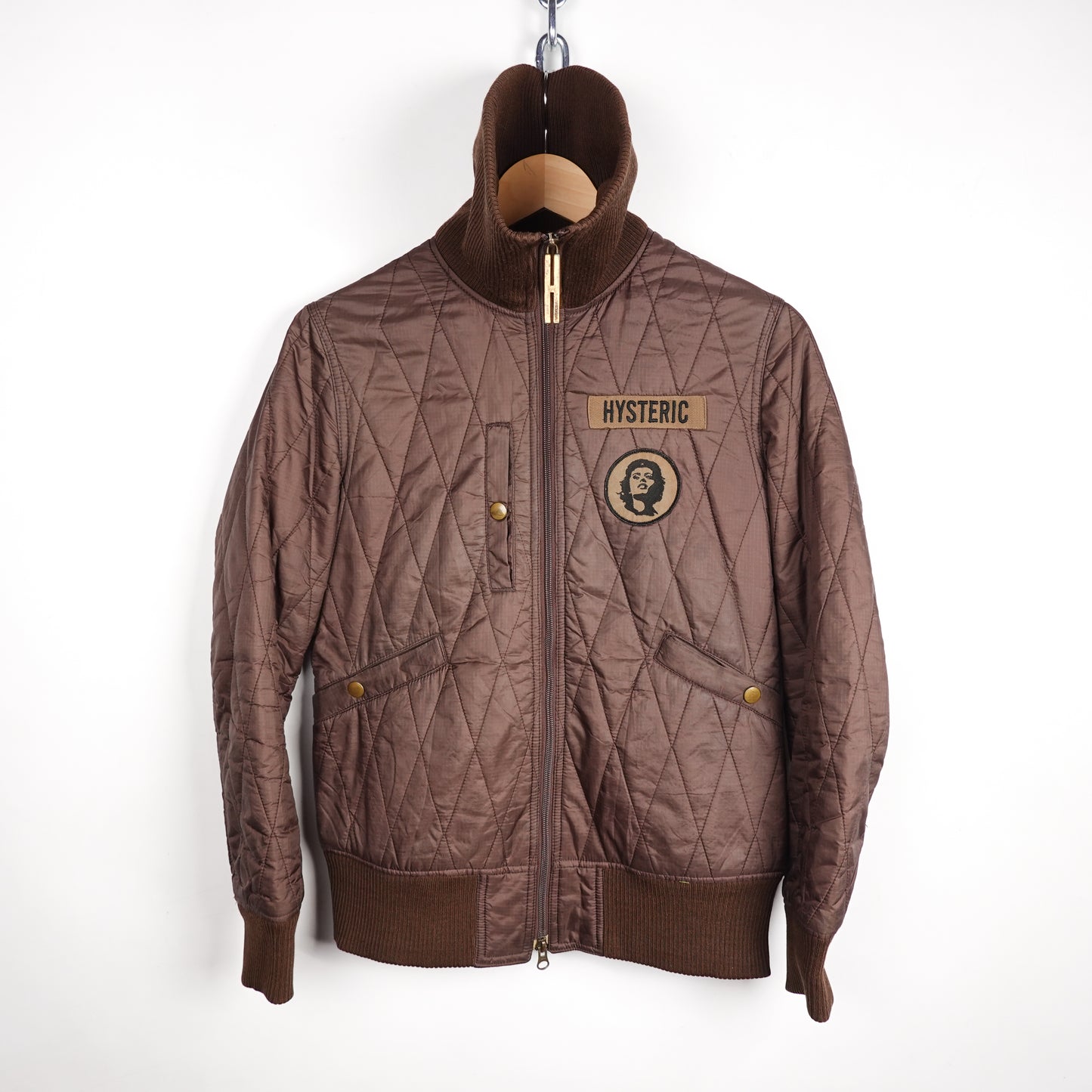 Hysteric Glamour Quilted Zip Jacket - Size M