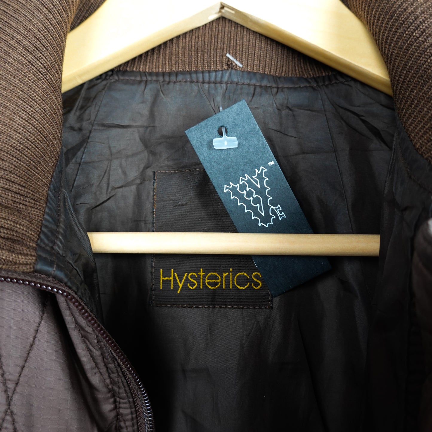 Hysteric Glamour Quilted Zip Jacket - Size M