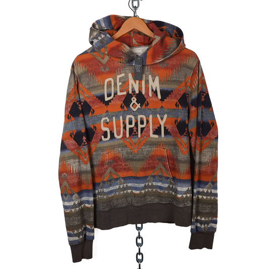 Ralph Lauren Denim & Supply Aztec Hoodie - Size L