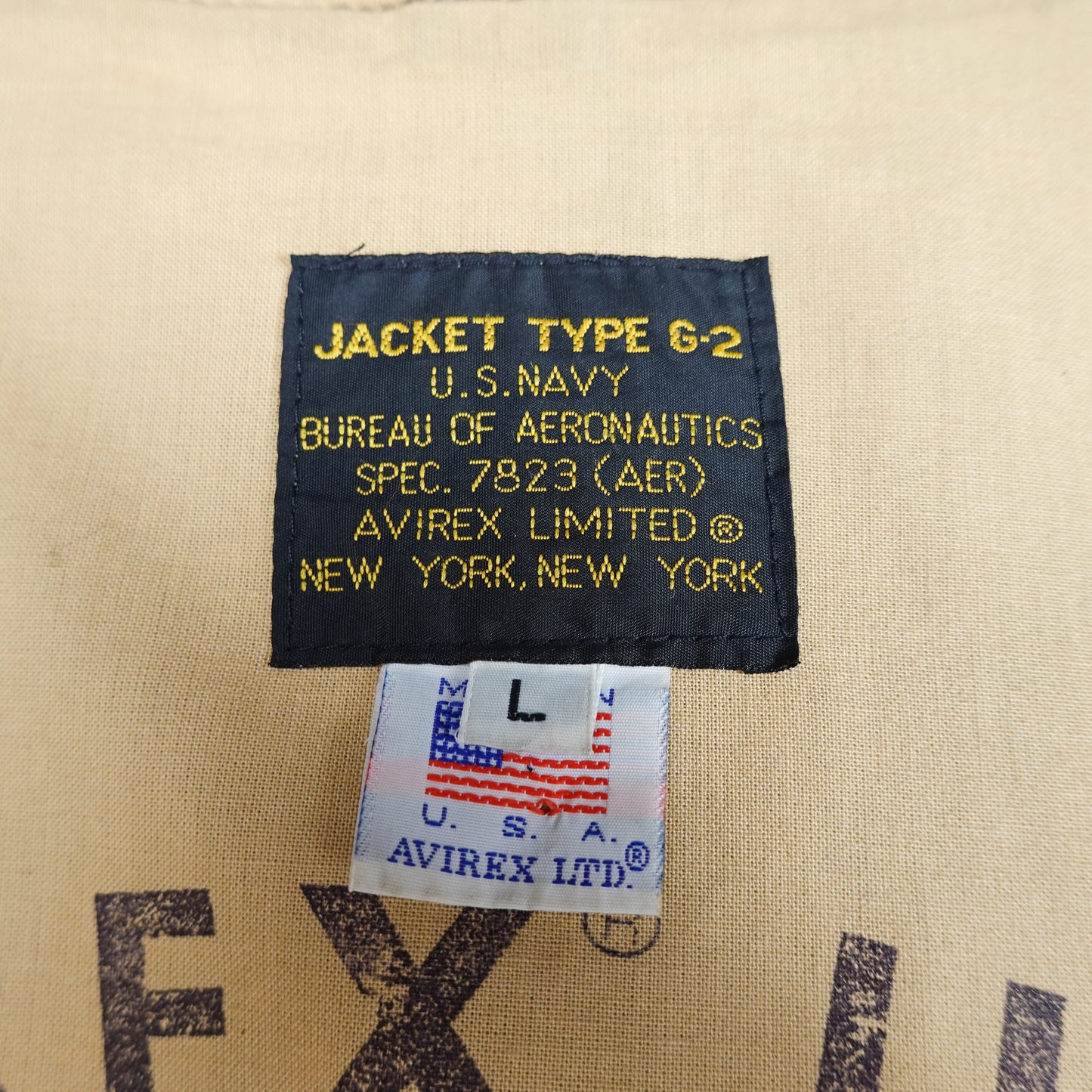 1980s Avirex A-2 Leather Jacket - Size L