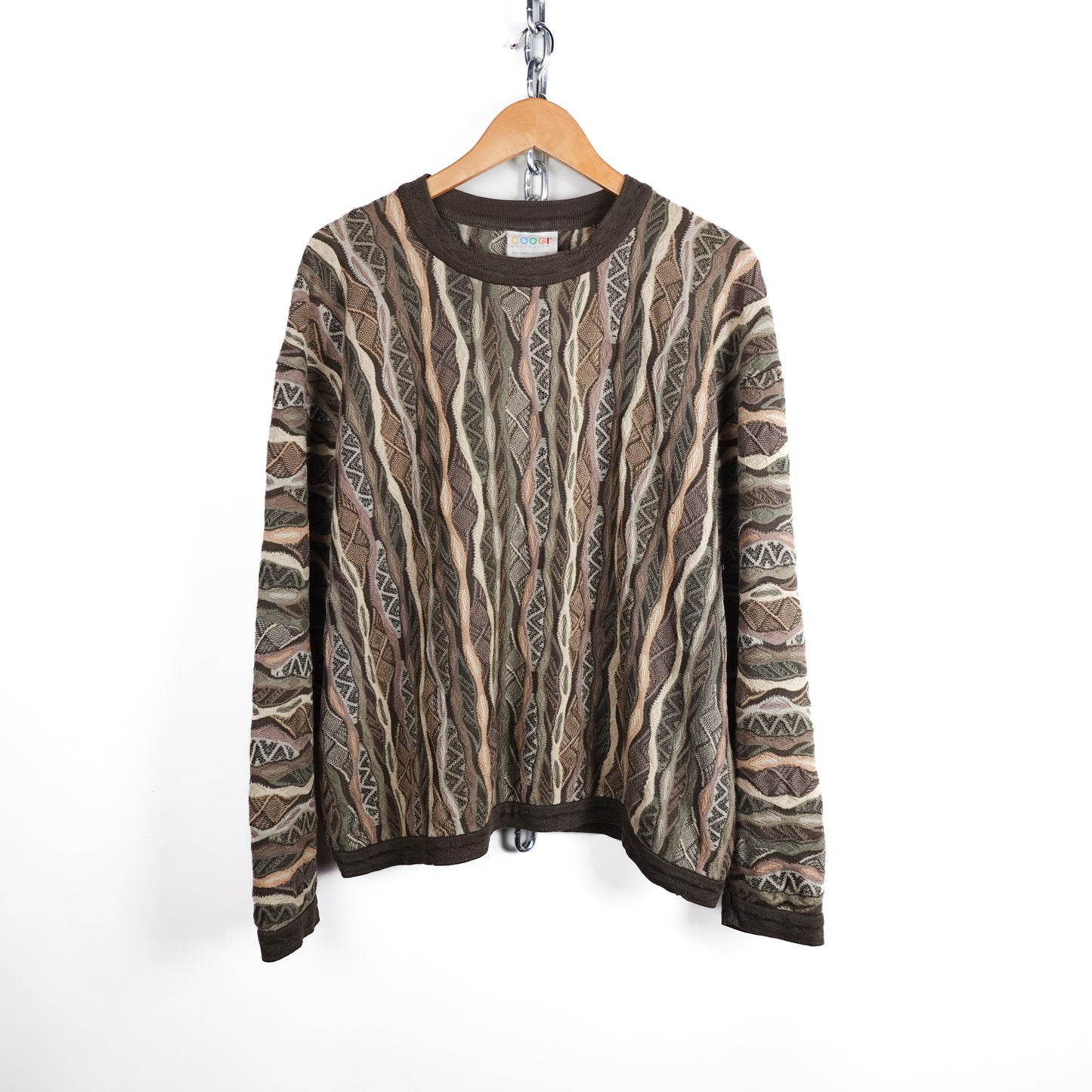 Vintage Coogi Knit Sweater - Size L