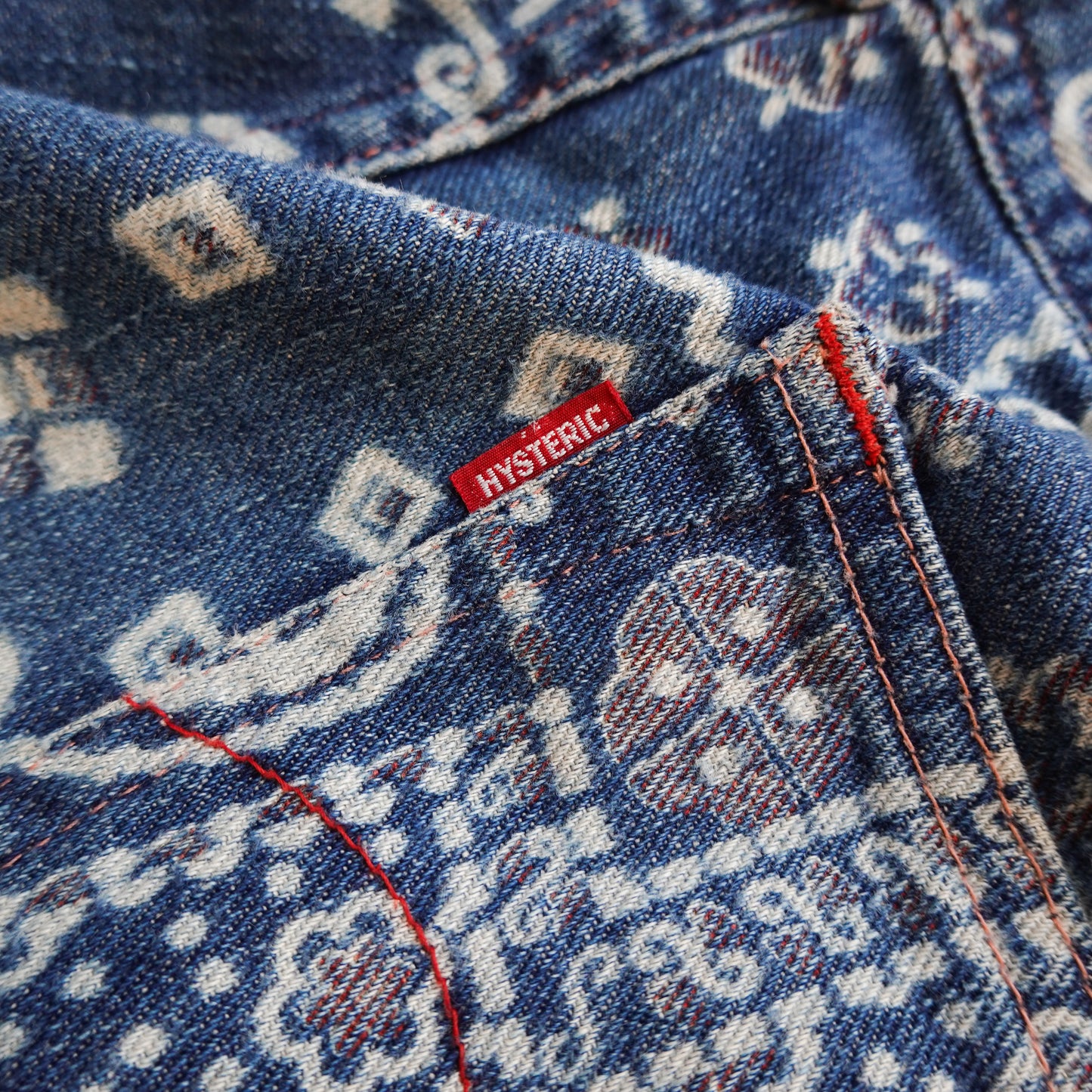 Hysteric Glamour Paisley Flare Pants - Size 28