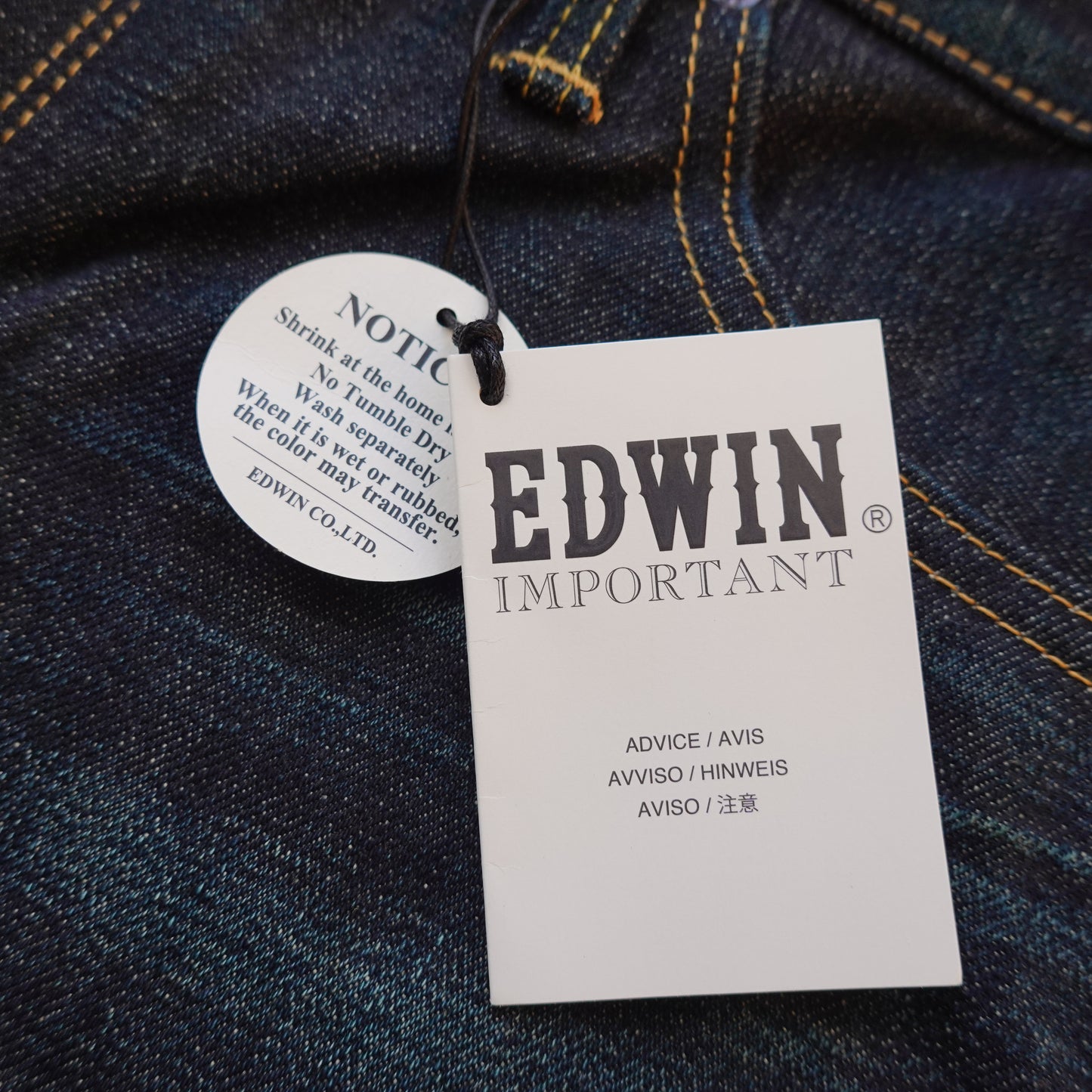 Edwin Rainbow Selvedge Pant - Size 33