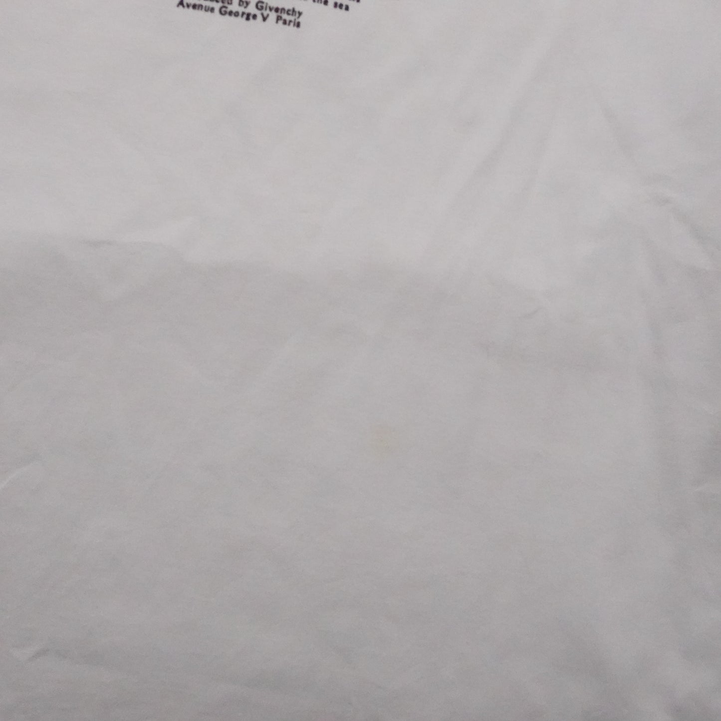 Givenchy Studio Homme White Tee - Size M