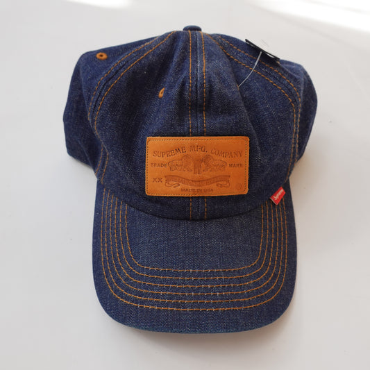 FW2009 Supreme Raw Denim Snapback
