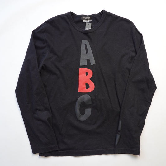CDG Homme Plus ABC L/S - Size M