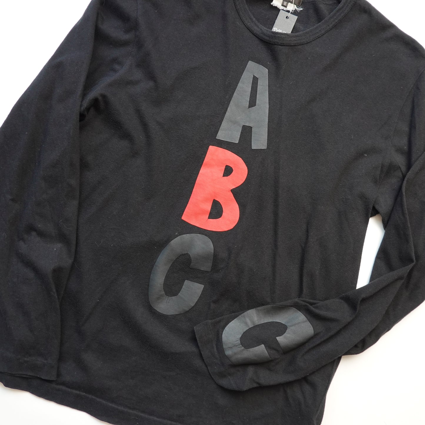 CDG Homme Plus ABC L/S - Size M