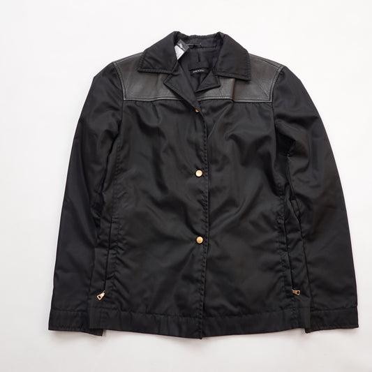 Prada Leather/Nylon Jacket - Size 38
