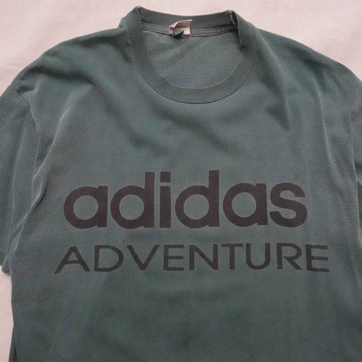 1980s Adidas Adventure Tee - Size L