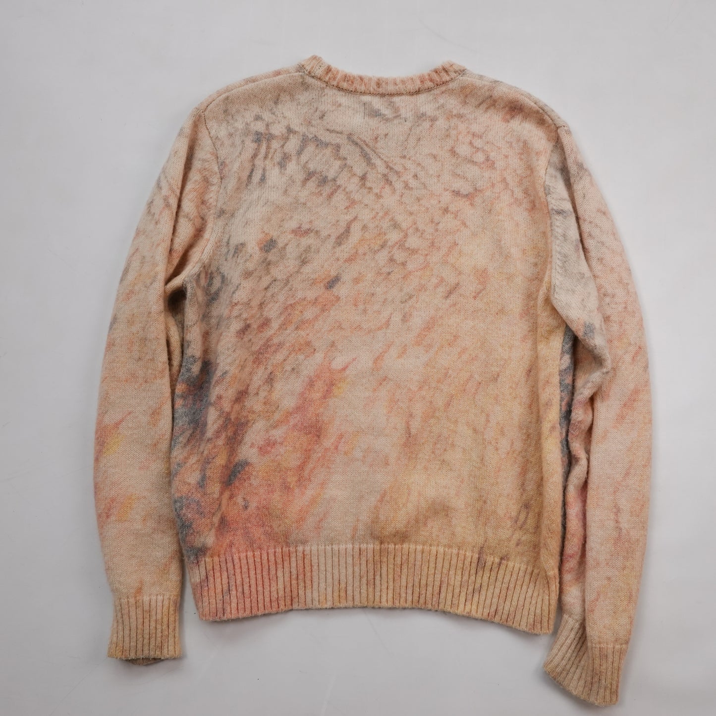 Stussy Wings Print Knit Sweater - Size L