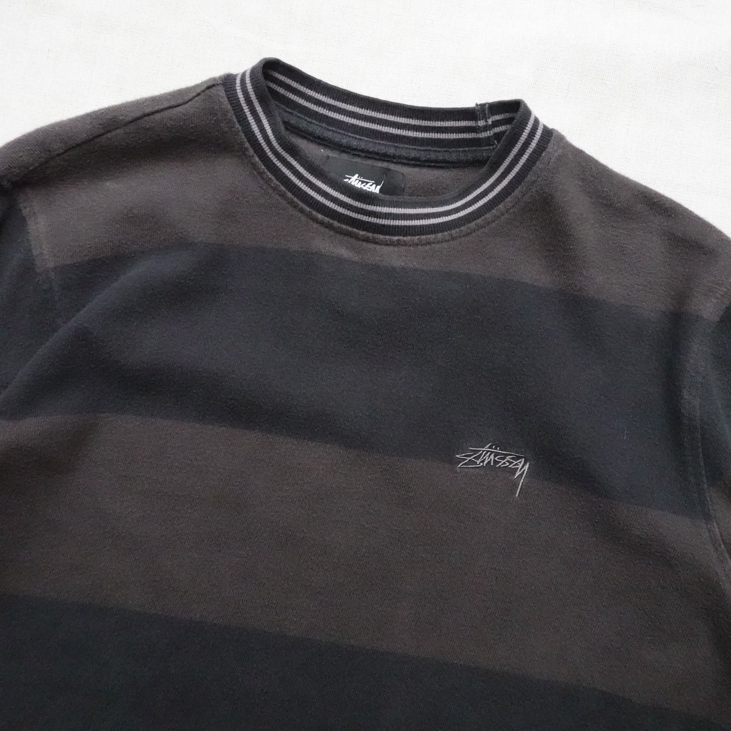 Stussy Striped Longsleeve - Size S