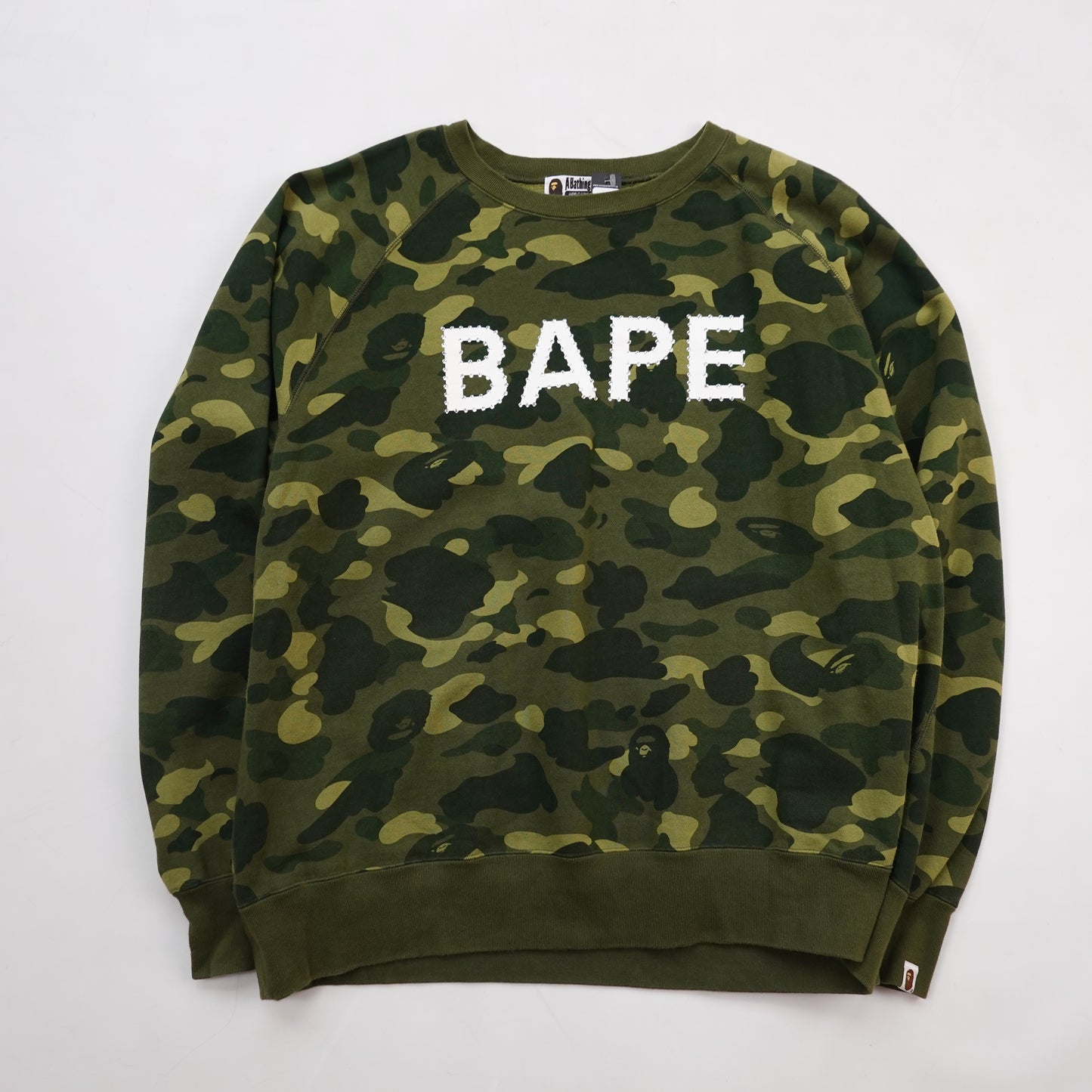 Bape Camo Crystal Stone Crewneck - Size 2XL