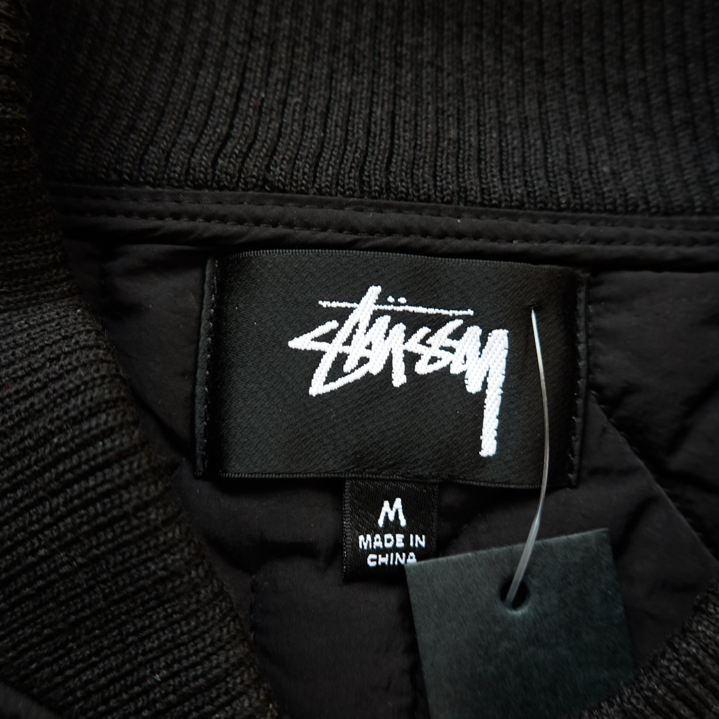 Stussy S logo Workwear Jacket - Size M