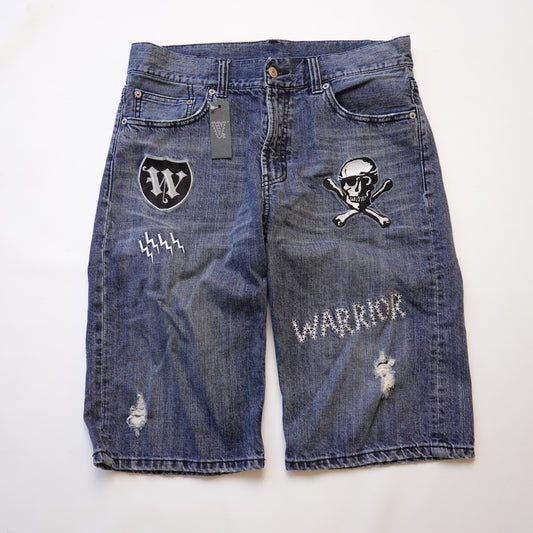 Y2K Warrior Shorts - Size 32