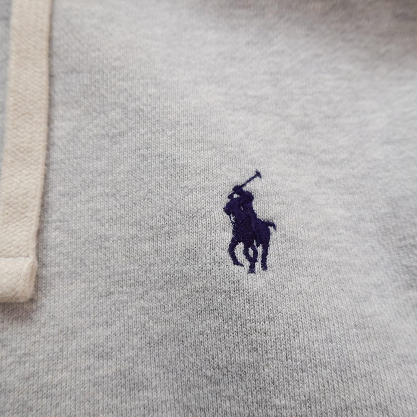 Polo Ralph Lauren Zip Up Hoodie Grey - Size M