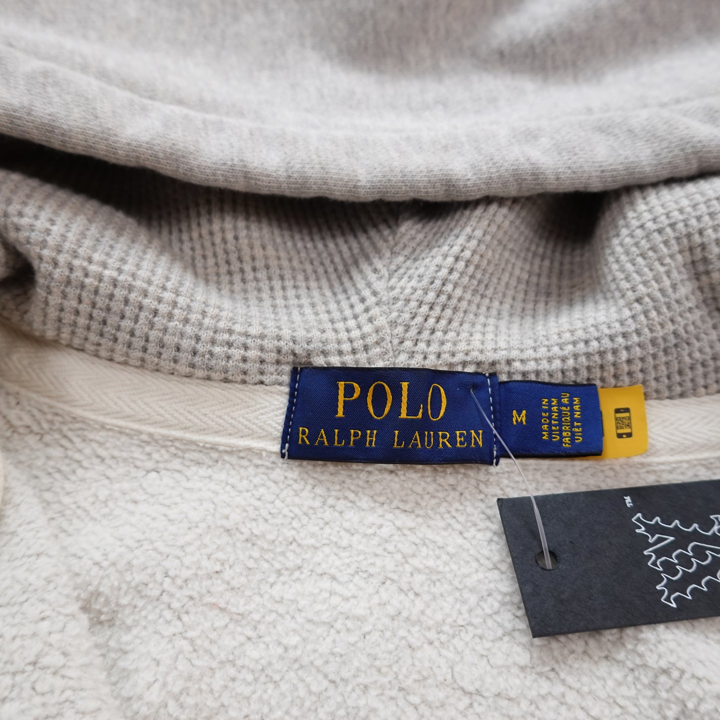Polo Ralph Lauren Zip Up Hoodie Grey - Size M