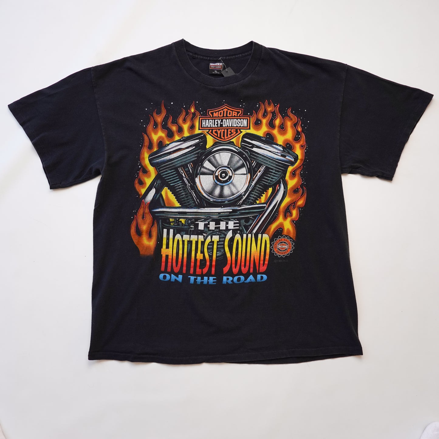 1996 Harley Davidson Hottest Sound Tee - Size XL