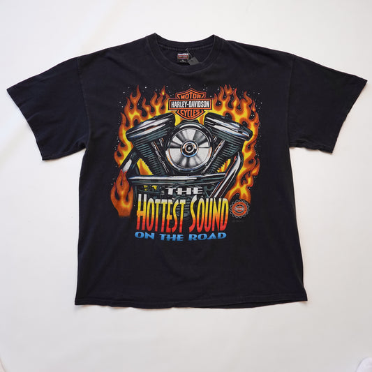 1996 Harley Davidson Hottest Sound Tee - Size XL