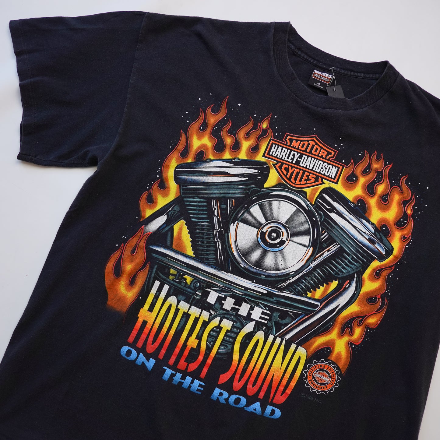 1996 Harley Davidson Hottest Sound Tee - Size XL
